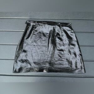 Tom Ford for Gucci Wet Look Vintage Mini Skirt XS